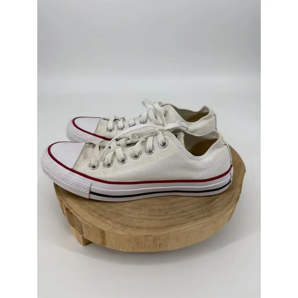 Converse Chuck Taylor All Star White Low Top Sneakers M7652 -Size M5/W7